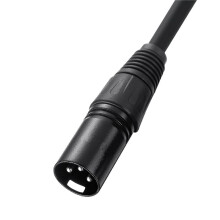 3pcs 6,35 mm 1/4 de Polegada Macho para Cabo de Microfone Estéreo de ÁUdio XLR Macho - Cabo de Microfone de Alto-Falante Balanceado Macho para XLR
