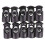 Diameter 8 mm Hole, Cord Cord Stopper Laces Snap Hook, Black, 30 Pcs 9
