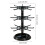Rotating Jewelry Display Stand Multilayer Organizers ABS-Clear 5