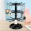 Rotating Jewelry Display Stand Multilayer Organizers ABS-Clear 6