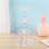 Rotating Jewelry Display Stand Multilayer Organizers ABS-Clear 7