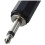 20 X Black Plastic 3.5mm Male Mono Plug Jack Audio Adapter Connector 5