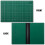 Rotating Cutting Mat Folding Work Mat Suitable for-green green 7