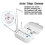 2X Automatic Bobbin Winder with Auto Stopper, Large Spool Thread Holder for Sewing Machine Thread Winding Use 4