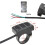 3X Electric Bicycle  Control Button Handlebar Mount Split Meter Switches Button for LCD Meter E-Bike Accessories 6