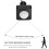2X 220V  Human Body Infrared Sensor Infrared Body Sensor  LED Flood Light PIR Motion Sensor Adjustable Black 4