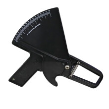 Skin Fold Caliper Measuring Instrument Tester Tape Calculator for Fitness