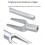 5pcs New Fork Type Pry Bar Tool  Joint Remover Steering Arm Tie Rod Fork Pry Bar  Joint Remover Puller 2