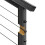 20 Pack 1/4In ID Angle Washers for Cable Railing Posts, for 1/8In 5/32In 3/16In Deck Cable Railing Cable Railing Angled 2