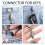 3X Titanium Quick Release Keychain,Detachable Key Ring Pull Apart Keychain,Key Holder Accessory for Bag/Purse/Belt 5