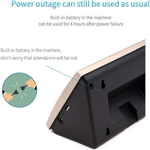 Fingerprint Attendance Machine with Face Recognition, MultiFactor Verification and Large Storage 1
