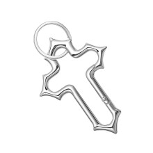 Mousqueton à breloque gothique Unique, mousqueton,-Argent