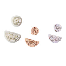 Eye Catching Bohemian Geometric Shaped Earrings Mold Ear-93
