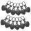 Zipper Pull Replacement Kit 12 Pack for Luggage and Bags, Durable Alloy Sliders, Tool 1