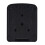 5X Key Lock Box Wall Mounted 4 Digit Combination Lock Box for House Key  Security Key Storage Lock Box Black 1