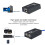 2X 120M USB Extender 4 Port USB1.1 Hub Extender over RJ45 Ethernet USB UTP Extension Transmitter Receiver-US Plug 7