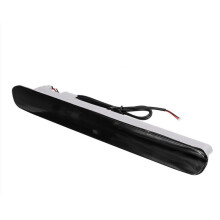 4X Third 3Rd Brake Light, LED Stop Lamp for Hilux Revo Vigo 2015 2016 2017 2018 2019 Rear Bumper Reflector, Black