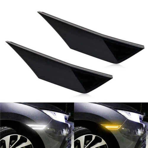 4x Car Sidemarker Lamps Front Side  Light Kit Turn Signal Light for   2016-2020 2