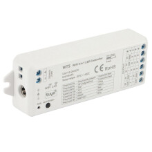 3X Tuya LED Controller 5 in 1 Dimmer CCT RGB RGBW RGBWW RGBCCT Strip Life Wifi 2.4G RF Remote Controller 12-24V
