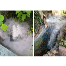 3X 3 Mist Maker Ultrasonic Mist Fogger Air Humidifier Water Fountain Fog Maker Machine Stainless Steel Fogger