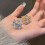 Sparkling Snowflake Design Ring with Zircon-  silver 4