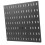 Pegboard Wall Organizer NoDrill Installation Black Plastic Panel for Tools and Accessories Storage 1