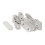 Stainless Steel Flat Bracket Straight Mending Fixing Plates 40mm 200pcs 4