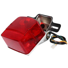 2X Motorcycle LED Brake Tail Light Turn Signal Light for GN125 125Cc GN125H HJ125-8