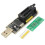 2X CH341A 24 25 Series EEPROM Flash BIOS USB Programmer Module + SOIC8 SOP8 Test Clip per EEPROM 93CXX / 25CXX / 24CXX 6