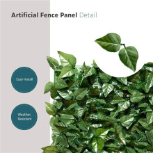 600X Fence Wall Decoration Artificial Green Leaves Can Stretch Privacy Fence Screen Plant Leaves