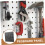 Pegboard Wall Organizer NoDrill Installation Black Plastic Panel for Tools and Accessories Storage 4