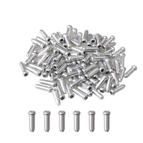 600Pcs Cable End Brake Cable Cap, Aluminum Mountain Bicycle Brake Cable Cap End Tips Crimp 1