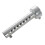 4X Silver Motorcycle Exhaust Can Muffler Insert Baffle DB Killer Silencer 45mm X 140mm 3