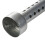 4X Silver Motorcycle Exhaust Can Muffler Insert Baffle DB Killer Silencer 45mm X 140mm 8