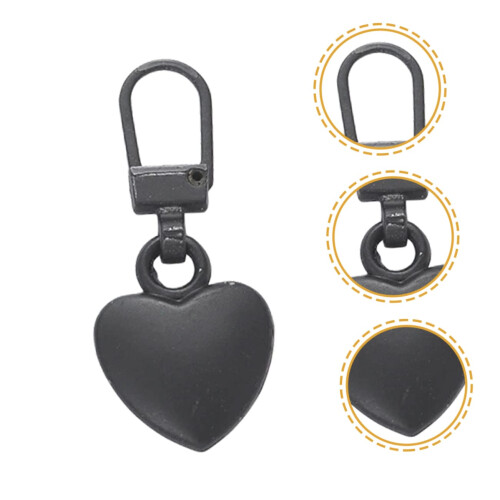 Zipper Pull Replacement Kit 12 Pack for Luggage and Bags, Durable Alloy Sliders, Tool 2