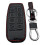 Leather Car Key Case 8 Button  Keyless Entry Remote Control Protector Cover for   G80 GV80 2019-2021 2