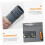 Silicone Soldering Mat with Compartments, Heat Resistant Electronics  Work Surface Antistatic 5