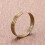 Buddhist Sutra Engraved Copper Bracelet Retro Design-Polished 6