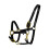 Leather Horse Bridle Headstall With Rusts Resistant-Black L 1