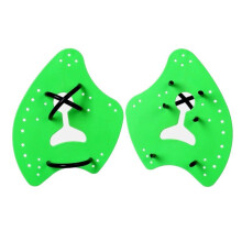 Swimming Techniques Enhancer Paddles with Adjustable-Green XS