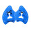 Swimming Hand Paddles for Techniques Improvement-Blue XS 1