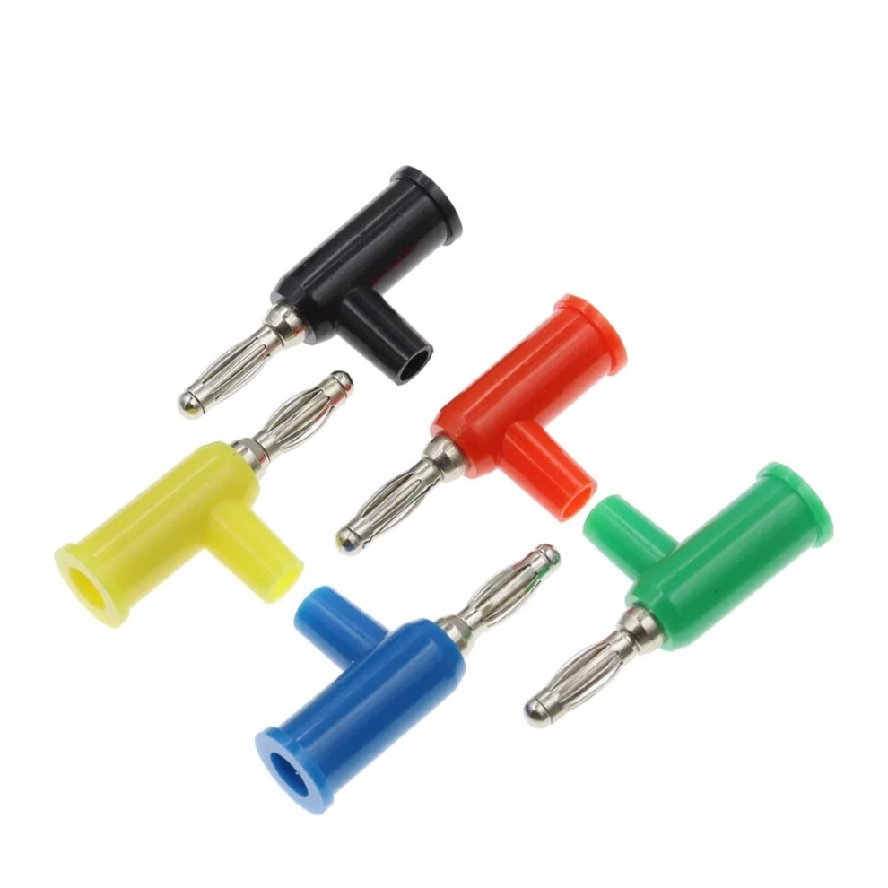 100Pack 4Mm Banana Plug Speaker Wire Connectors Nickel Plated Black Copper For Secure Signal Connection 9330225187370