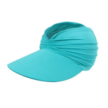 Sneldrogende polyester fietspet Zweetafvoerend Ideaal-meer blauw