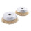 10PCS 80mm Large Diameter Grinding, Rust and Deburring Wire Brush Angle Grinder Bowl Type Wire Wheel 8