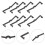 50pcs Pegboard Hook Locks Plastic Locking Clips for Secure Tool Storage in Garage and Workshop 5