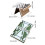 Plastic Travel Checkers Board Game Set Folding Chesses-chess 4