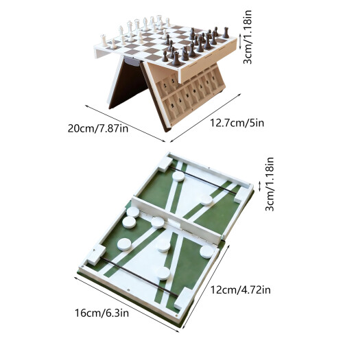 Jeu d'échecs pliable Portable, jouet éducatif pour jeu de-échecs 2