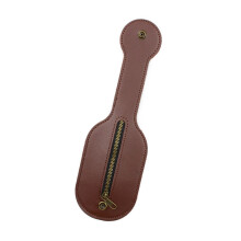 PU Leather Waist Pouches For Coin Key And Small Tool-dark brown