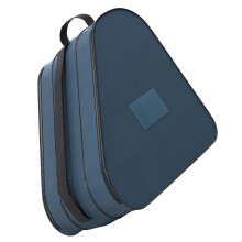 Praktische Rollschuh-Tragetasche, dreireihige Organisation,-Blau