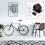 Support de support de roue arrière de vélo usiné avec-Noir 3